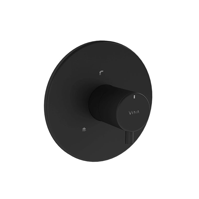 VitrA Origin Ankastre 3 Yollu Yönlendirici (V-Box) (Sıva Üstü Grubu), Mat Siyah