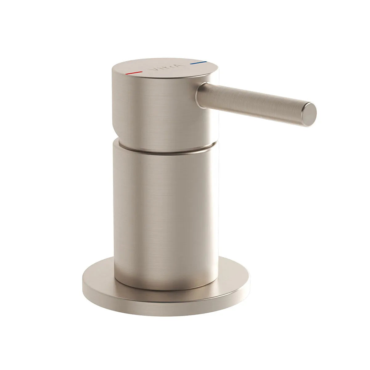 VitrA Origin Ankastre Lavabo Bataryası (Tezgahtan Kontrol) (Sıva Üstü Grubu), Fırçalı Nikel