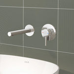 VitrA Origin Ankastre Lavabo Bataryası (Tezgahtan Kontrol) (Sıva Üstü Grubu), Parlak Krom