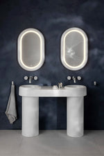 VitrA Liquid Ankastre Lavabo Bataryası (Kısa), Parlak Krom