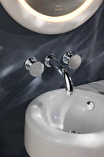 VitrA Liquid Ankastre Lavabo Bataryası (Kısa), Parlak Krom