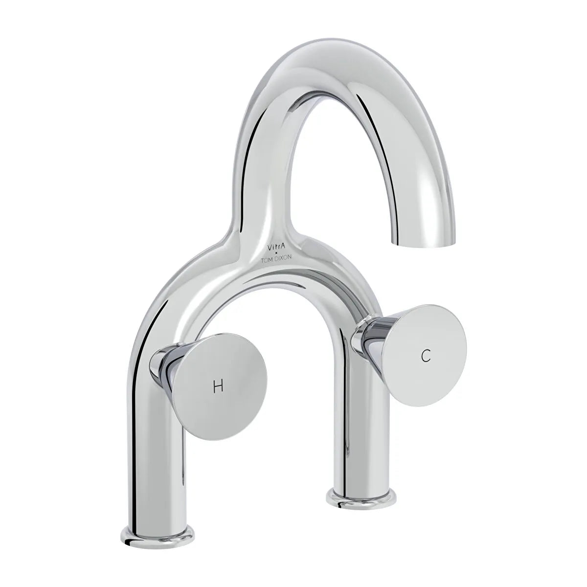 VitrA Liquid Lavabo Bataryası (2 Delikli Lavabolar İçin), Krom