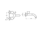 VitrA Liquid Duvardan Aplike Lavabo Bataryası, Krom