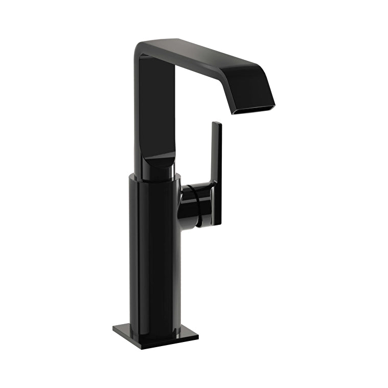 VitrA Suit Lavabo Bataryası (Yandan-Yüksek), Parlak Siyah