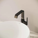 VitrA Suit Lavabo Bataryası (Yandan-Yüksek), Parlak Siyah