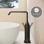 VitrA Suit Lavabo Bataryası (Yandan-Yüksek), Parlak Siyah