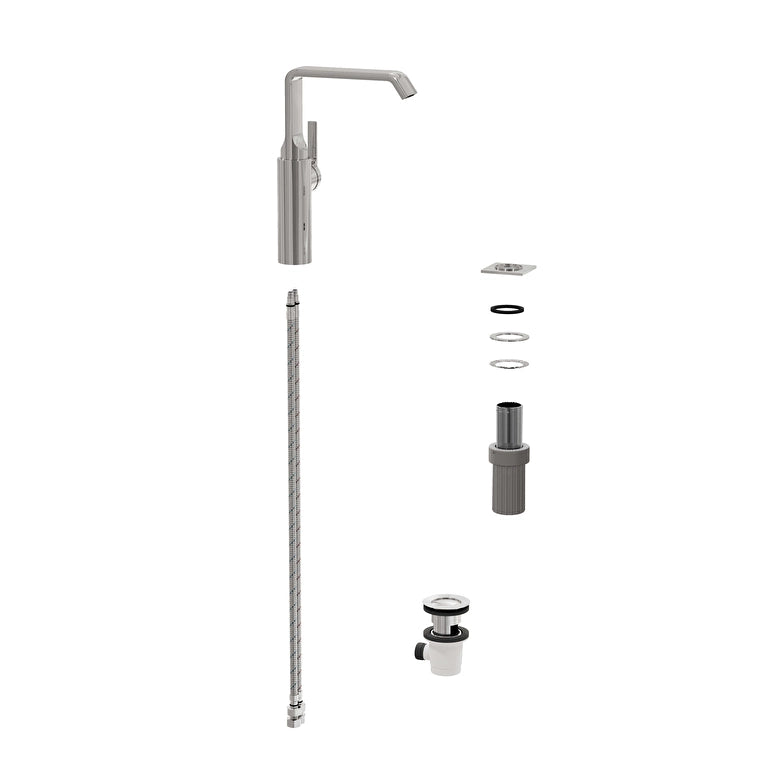 VitrA Suit Lavabo Bataryası (Yandan-Yüksek), Parlak Krom
