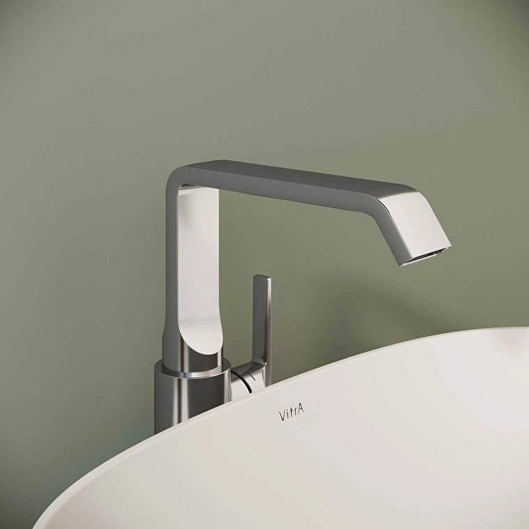 VitrA Suit Lavabo Bataryası (Yandan-Yüksek), Parlak Krom