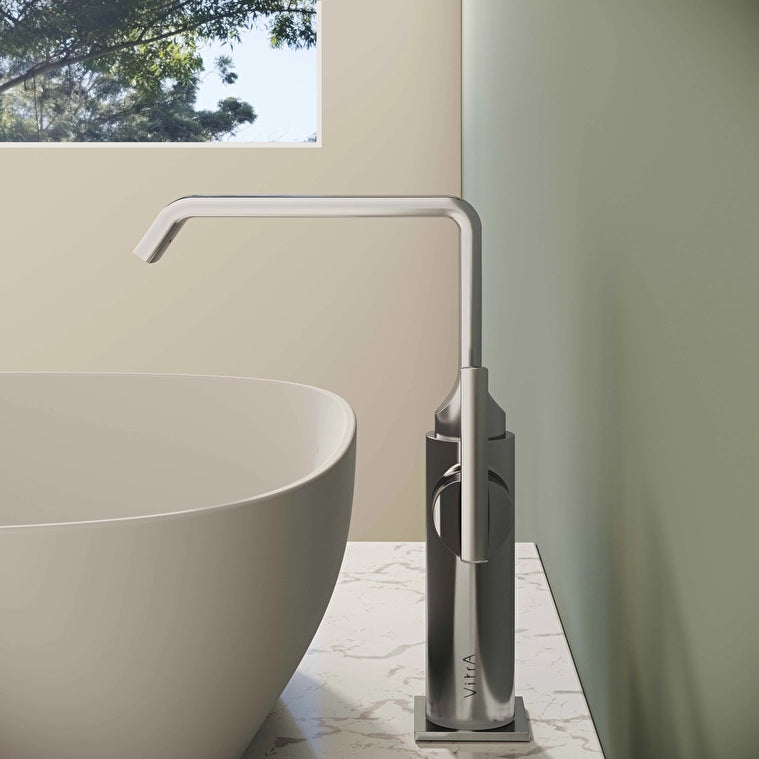VitrA Suit Lavabo Bataryası (Yandan-Yüksek), Parlak Krom