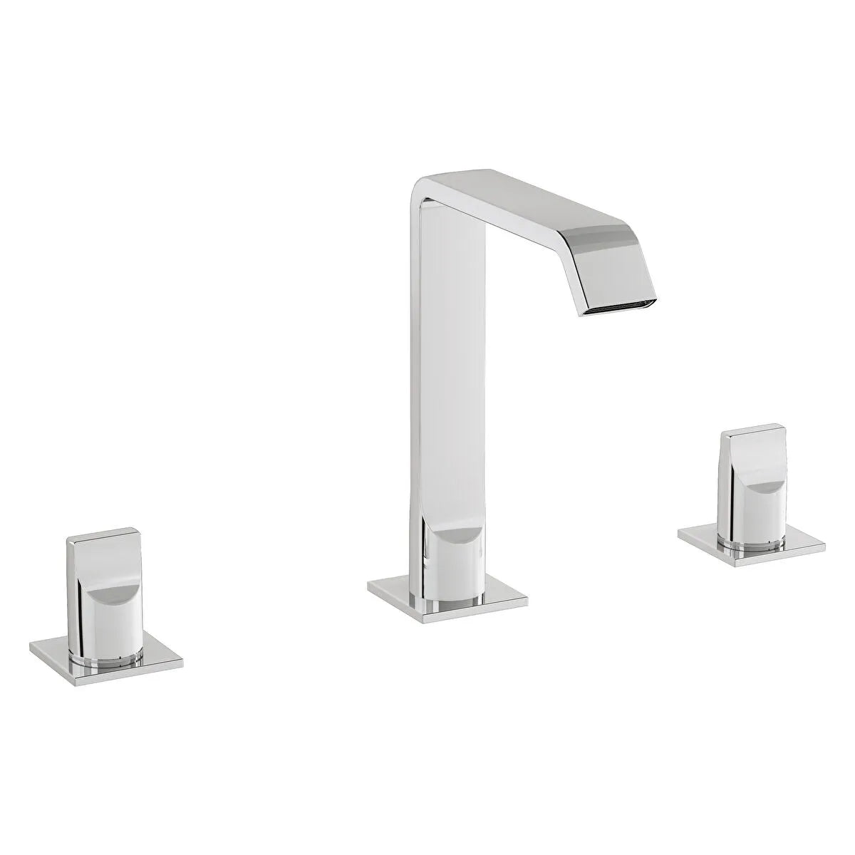 VitrA Suit Lavabo Bataryası (3 Delikli Lavabolar İçin), Parlak Krom