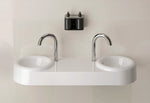VitrA Liquid Temassız Lavabo Bataryası Yüksek (Pilli, Çift Su Girişli), Krom