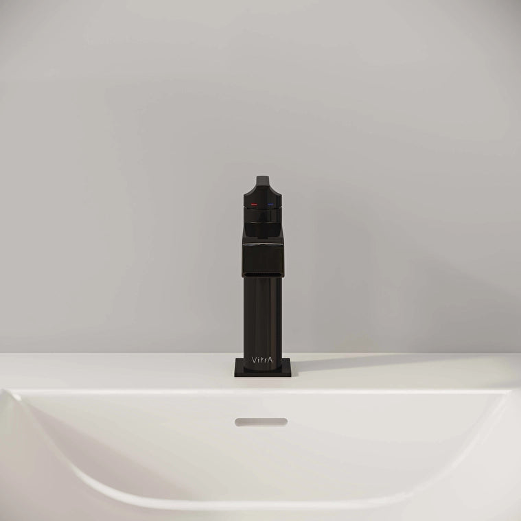 VitrA Suit Lavabo Bataryası, Parlak Siyah