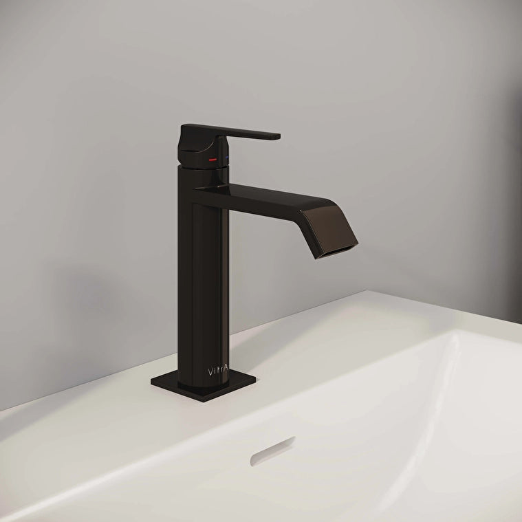 VitrA Suit Lavabo Bataryası, Parlak Siyah