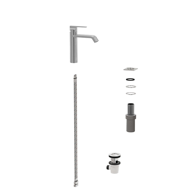 VitrA Suit Lavabo Bataryası, Parlak Krom