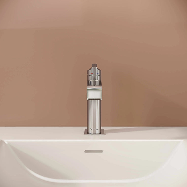VitrA Suit Lavabo Bataryası, Parlak Krom