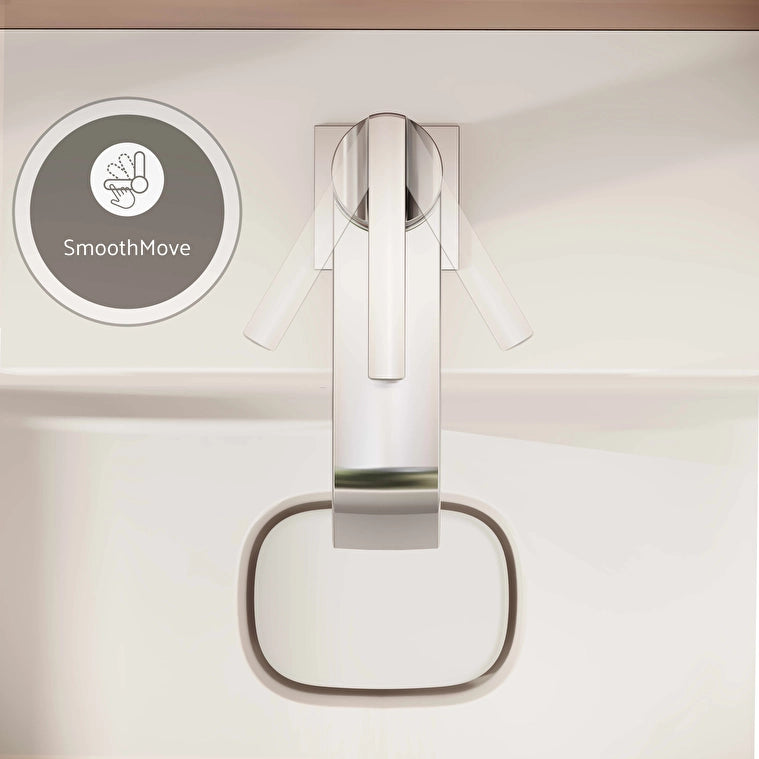 VitrA Suit Lavabo Bataryası, Parlak Krom