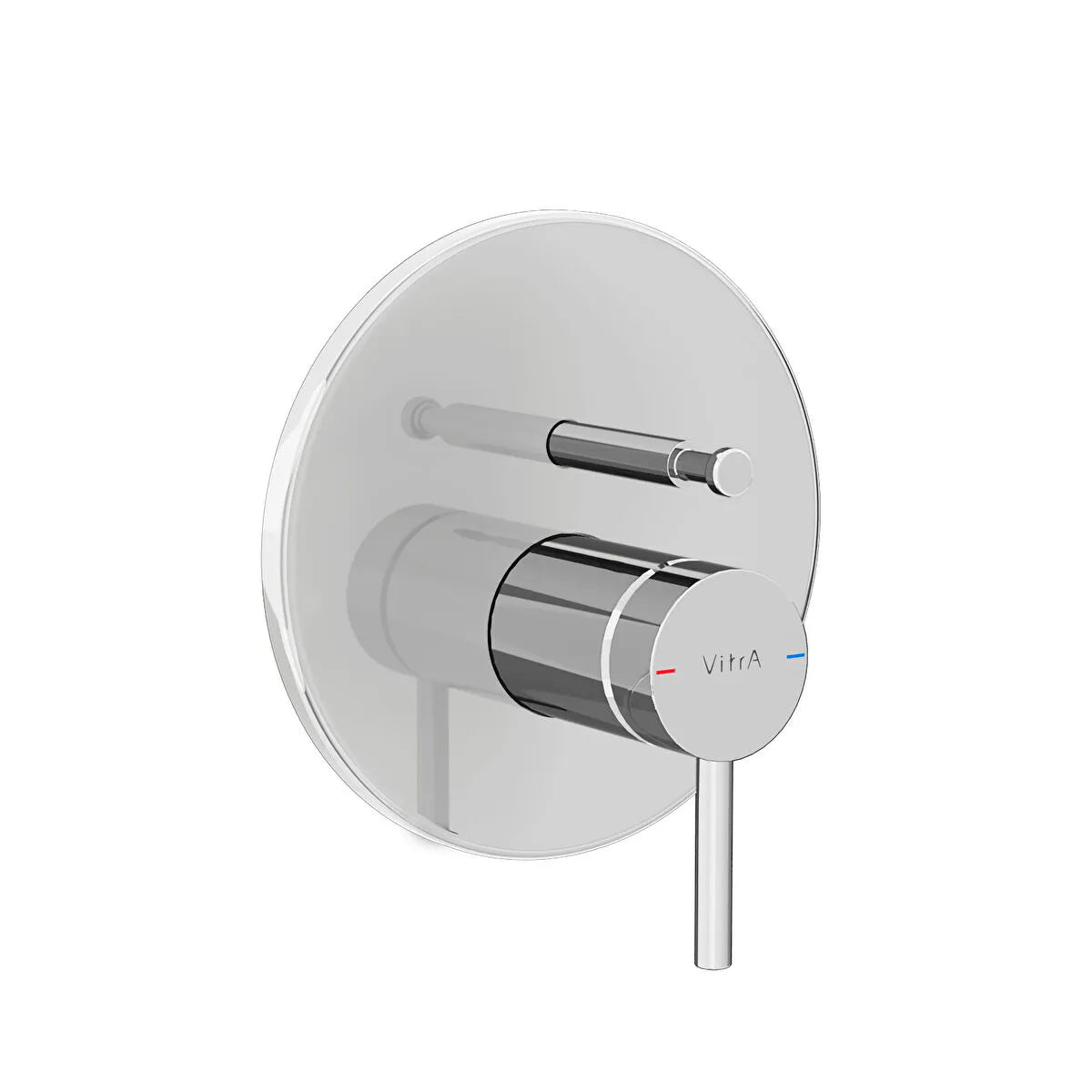 VitrA Origin Ankastre Mekanik Banyo Bataryası (V-Box) (Sıva Üstü Grubu), Parlak Krom