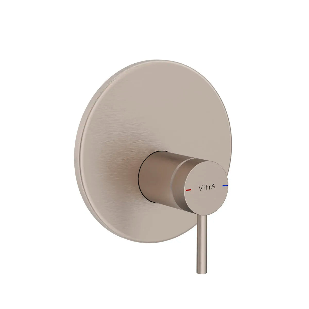 VitrA Origin Ankastre Mekanik Duş Bataryası (V-Box) (Sıva Üstü Grubu), Fırçalı Nikel