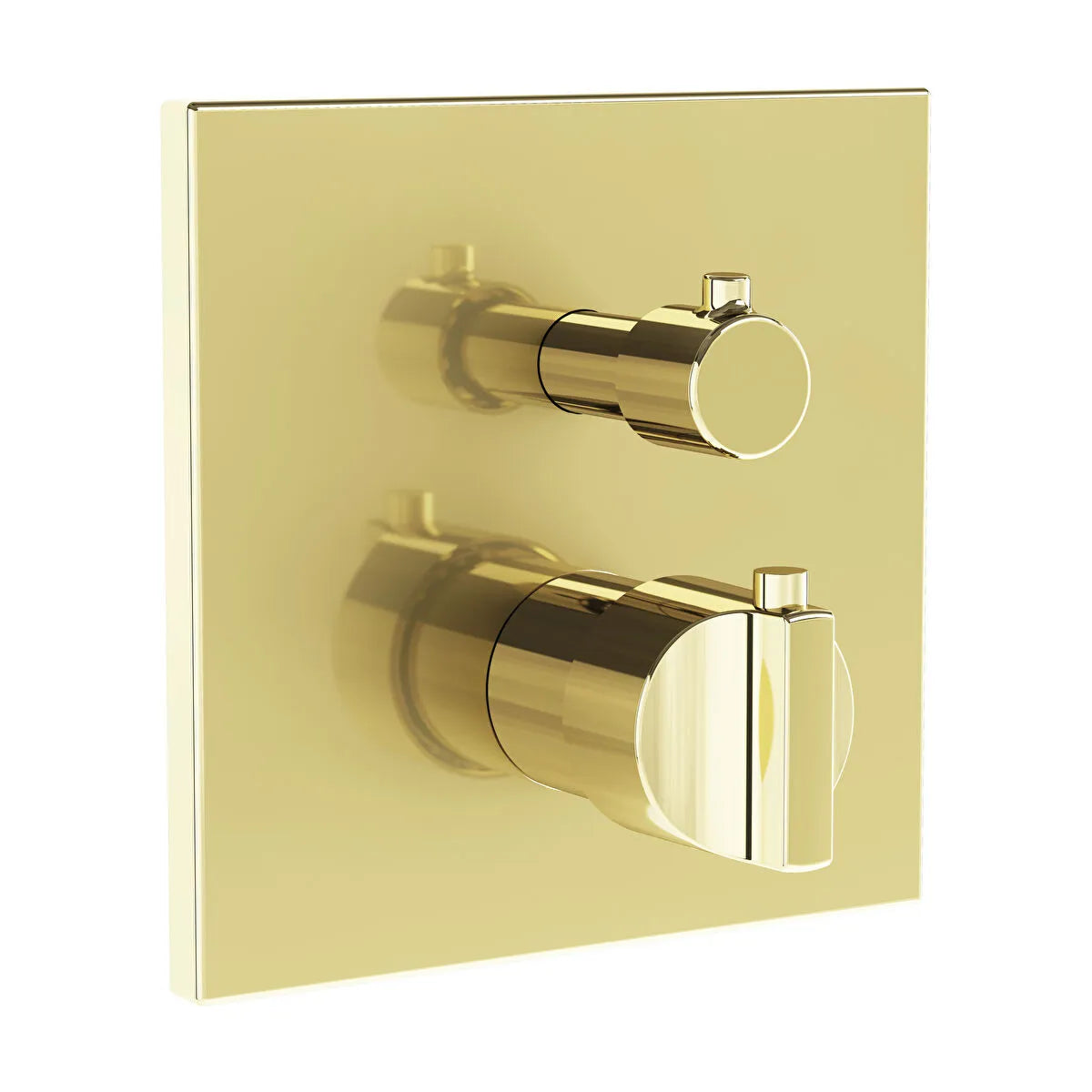 VitrA Suit Ankastre Termostatik Duş Bataryası (V-Box) (Sıva Üstü Grubu), Soft Altın