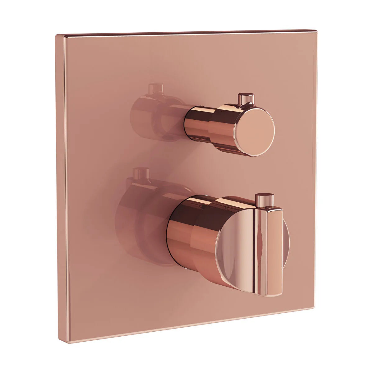 VitrA Suit Ankastre Termostatik Banyo Bataryası (V-Box) (Sıva Üstü Grubu), Soft Bakır