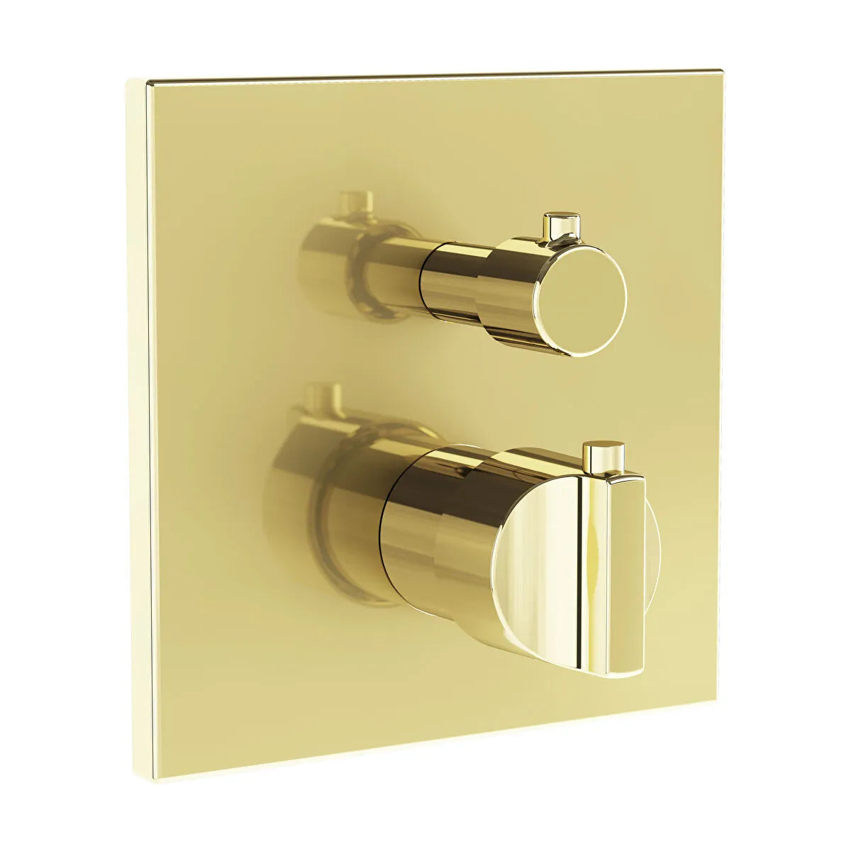 VitrA Suit Ankastre Termostatik Banyo Bataryası (V-Box) (Sıva Üstü Grubu), Soft Altın 