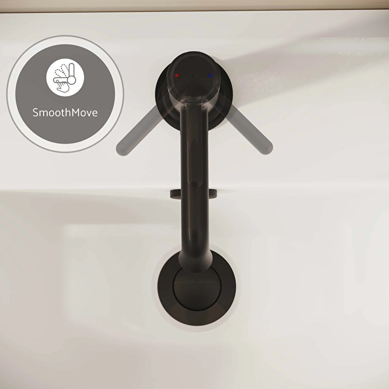 VitrA Origin Classic Lavabo Bataryası, Mat Siyah