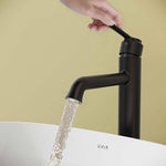 VitrA Origin Classic Lavabo Bataryası (Üstten Kumandalı, Çanak), Mat Siyah
