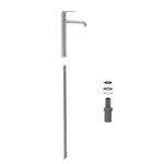 VitrA Origin Classic Lavabo Bataryası (Üstten Kumandalı, Çanak), Parlak Krom