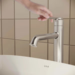 VitrA Origin Classic Lavabo Bataryası (Üstten Kumandalı, Çanak), Parlak Krom
