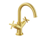 VitrA Origin Classic Lavabo Bataryası (Çift Kumandalı), Fırçalı Altın