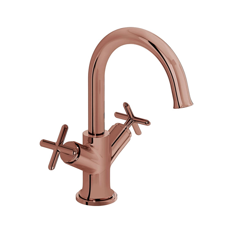 VitrA Origin Classic Lavabo Bataryası (Çift Kumandalı), Soft Bakır