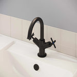 VitrA Origin Classic Lavabo Bataryası (Çift Kumandalı), Mat Siyah