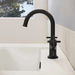 VitrA Origin Classic Lavabo Bataryası (Çift Kumandalı), Mat Siyah