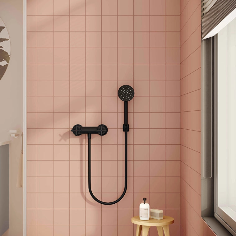 VitrA Origin Classic Duş Bataryası, Mat Siyah