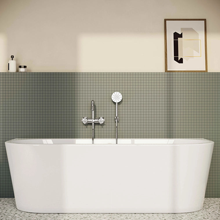 VitrA Origin Classic Duş Bataryası, Parlak Krom