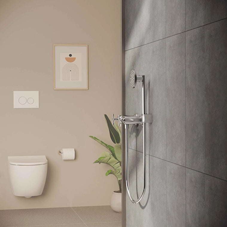 VitrA Origin Classic Duş Bataryası, Parlak Krom