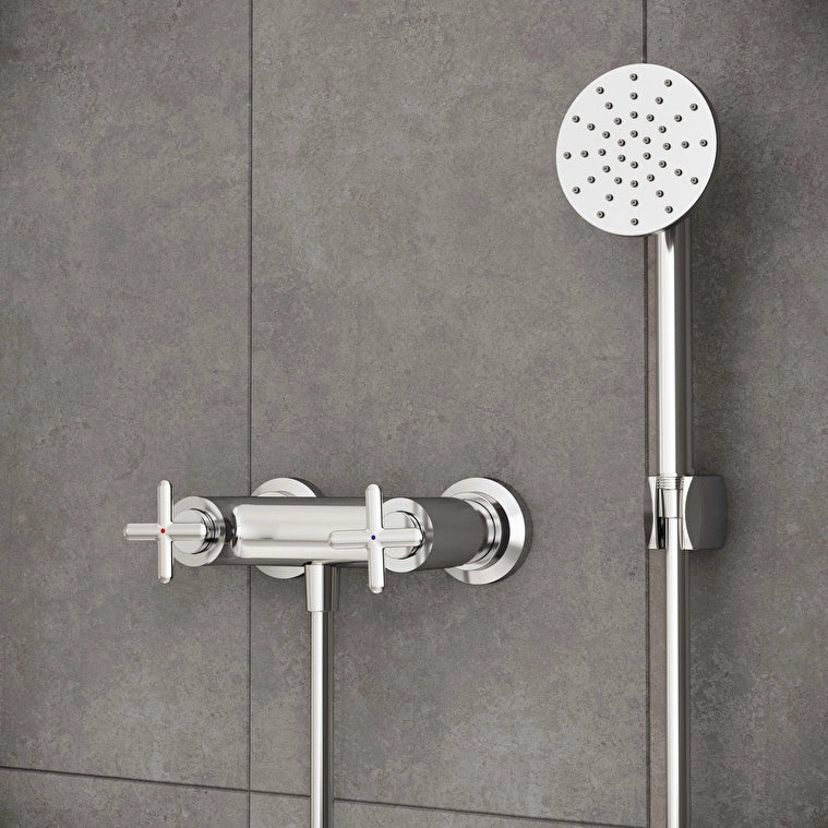 VitrA Origin Classic Duş Bataryası, Parlak Krom