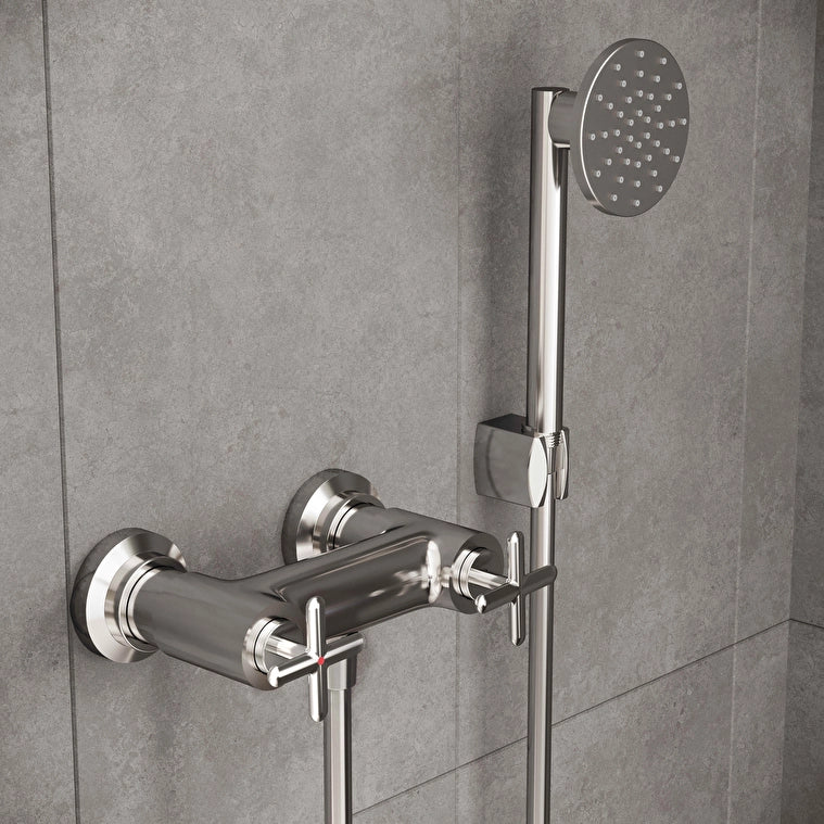 VitrA Origin Classic Duş Bataryası, Parlak Krom