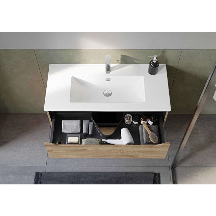 VitrA S20 Square Etajerli Lavabo, Dikdörtgen, 100x46 cm