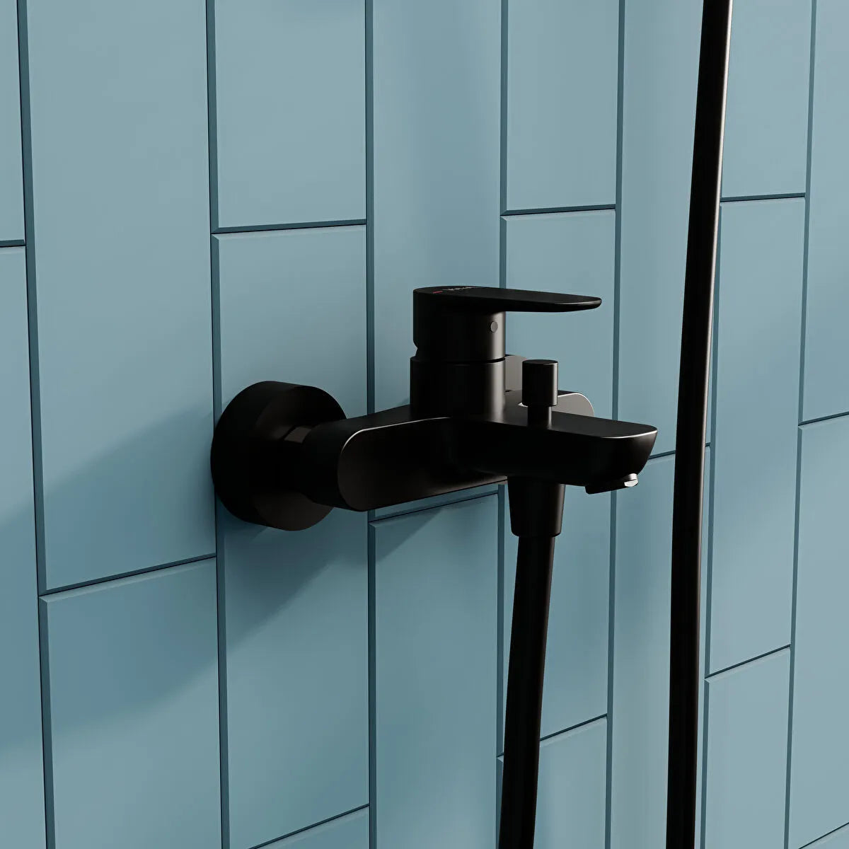 Artema Flow Soft Banyo Bataryası, Mat Siyah
