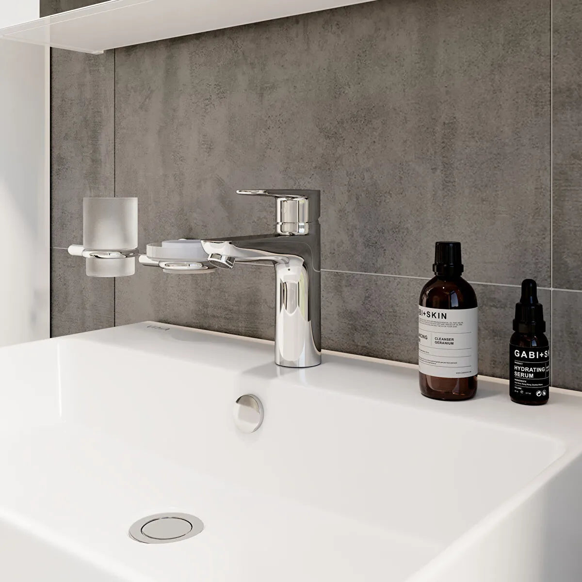 Artema Flow Soft Lavabo Bataryası (Yüksek), Parlak Krom