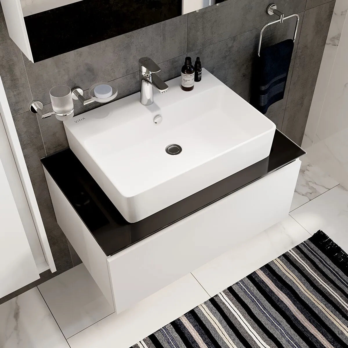 Artema Flow Soft Lavabo Bataryası (Yüksek), Parlak Krom