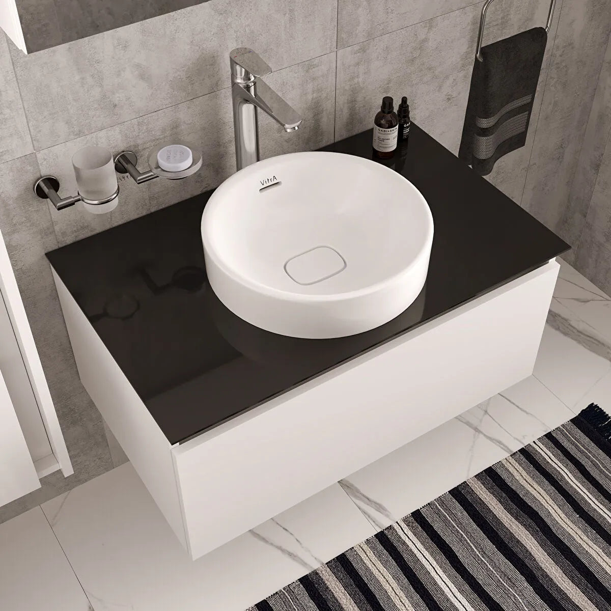 Artema Flow Soft Çanak Lavabo Bataryası, Parlak Krom