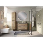 VitrA S20 Round Etajerli Lavabo, Yuvarlak, 100x46 cm