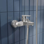 Artema Flow Square Banyo Bataryası, Parlak Krom