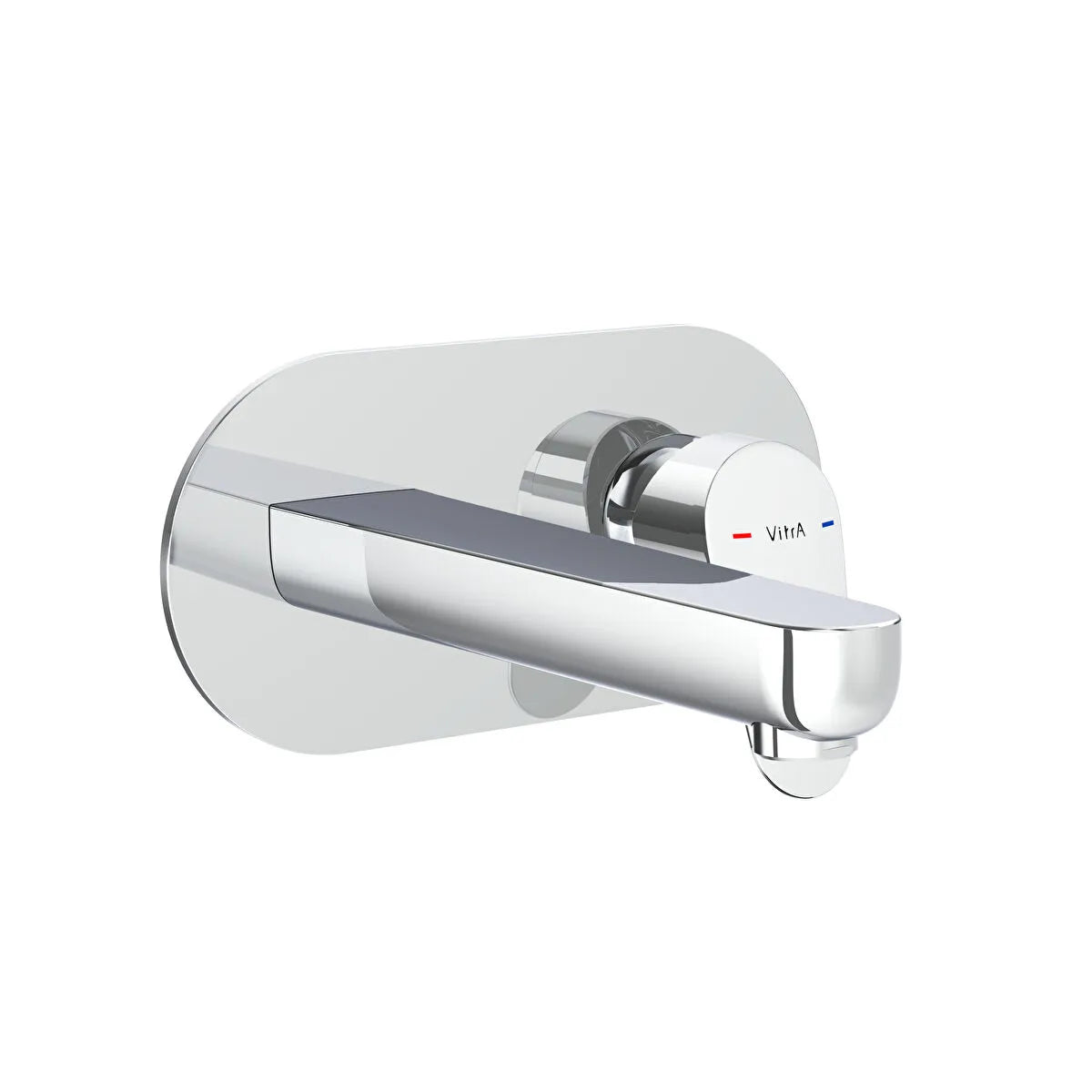 Artema Flow Round Ankastre Lavabo Bataryası (Sıva Üstü Grubu), Parlak Krom