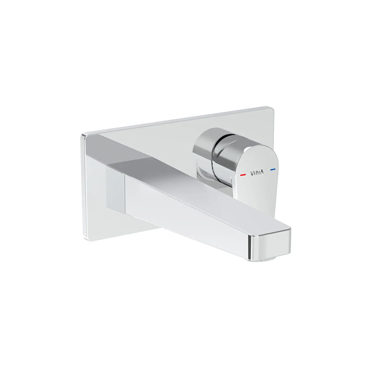 Artema Flow Square Ankastre Lavabo Bataryası  (Sıva Üstü Grubu), Parlak Krom