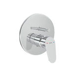 Artema Flow Round Ankastre Mekanik Banyo/Duş Bataryası (V-Box, Sıva Üstü Grubu), Parlak Krom