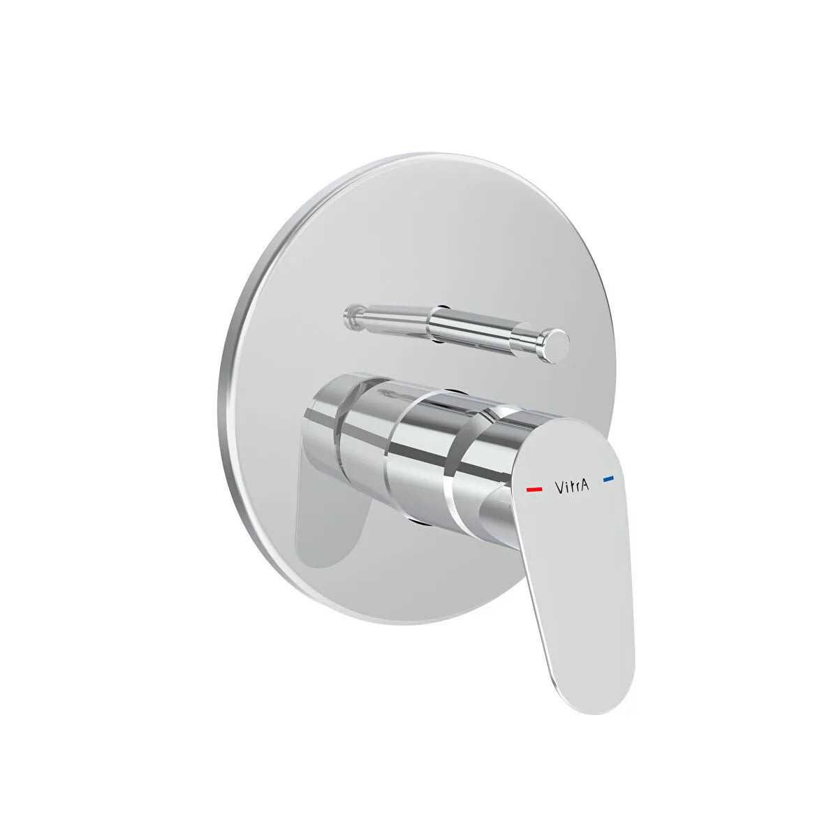 Artema Flow Round Ankastre Mekanik Banyo/Duş Bataryası (V-Box, Sıva Üstü Grubu), Parlak Krom
