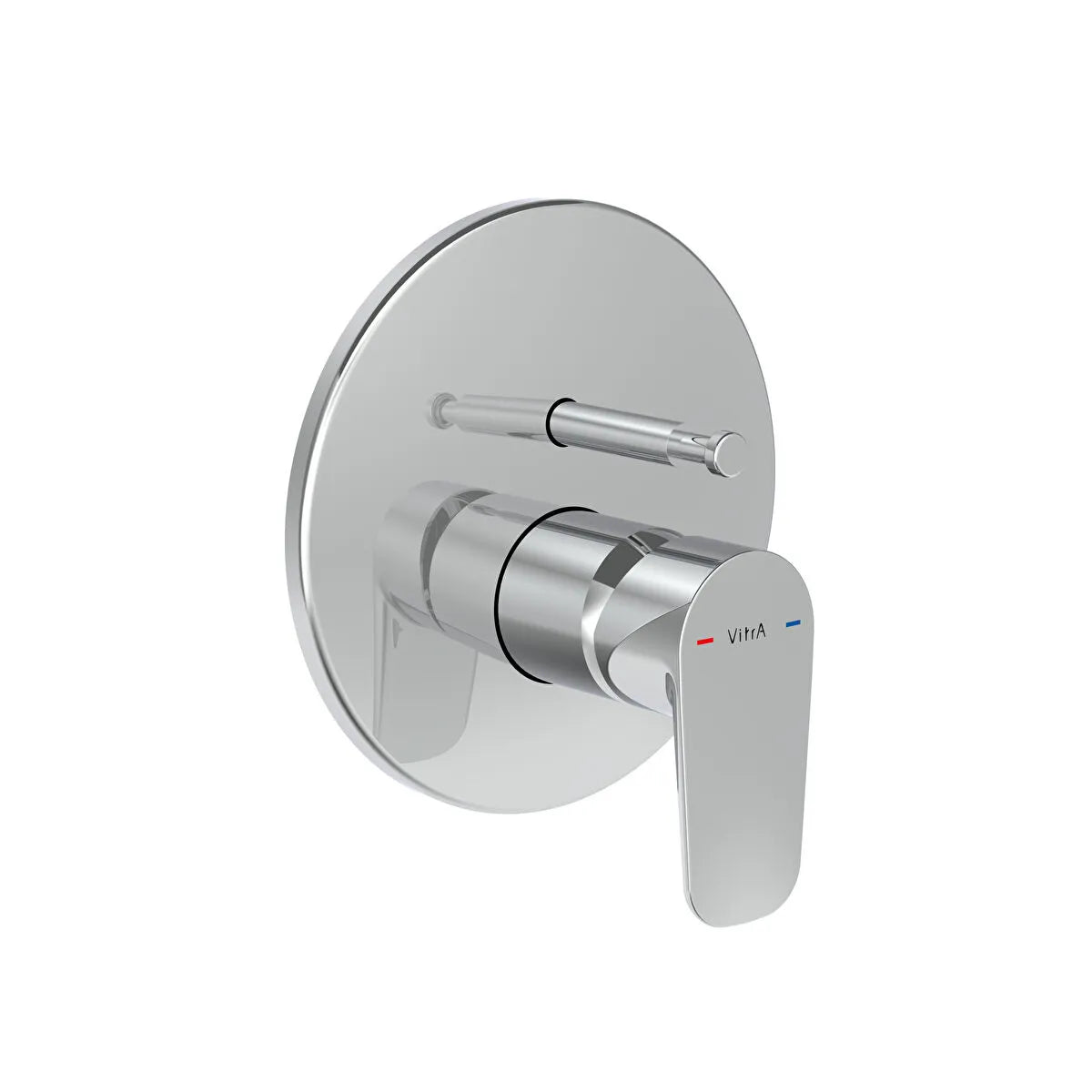 Artema Flow Soft Ankastre Mekanik Banyo Bataryası (V-Box) (Sıva Üstü Grubu), Parlak Krom